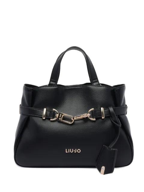 logo-lettering tote bag by LIU JO