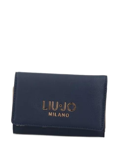 logo-lettering wallet by LIU JO