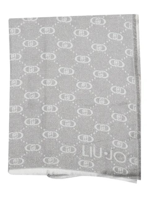 logo-patterned scarf by LIU JO