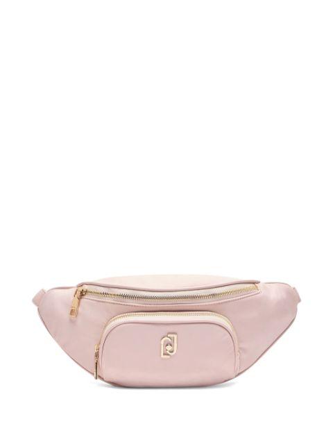 logo-plaque belt bag by LIU JO