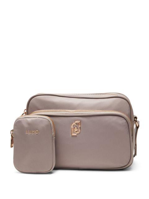 logo-plaque cross body bag by LIU JO