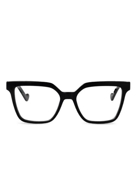 logo-plaque glasses by LIU JO