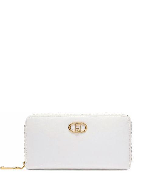 logo-plaque purse by LIU JO
