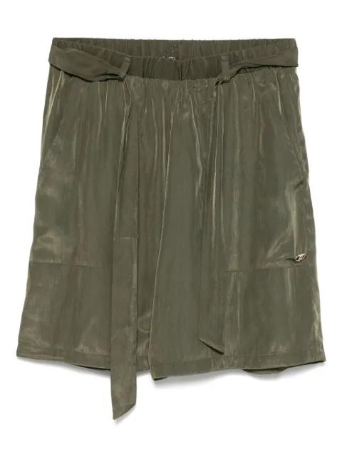logo-plaque shorts by LIU JO