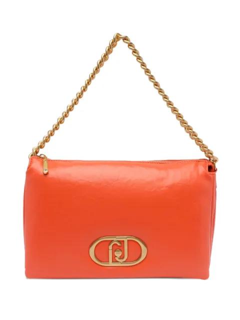 logo-plaque shoulder bag by LIU JO