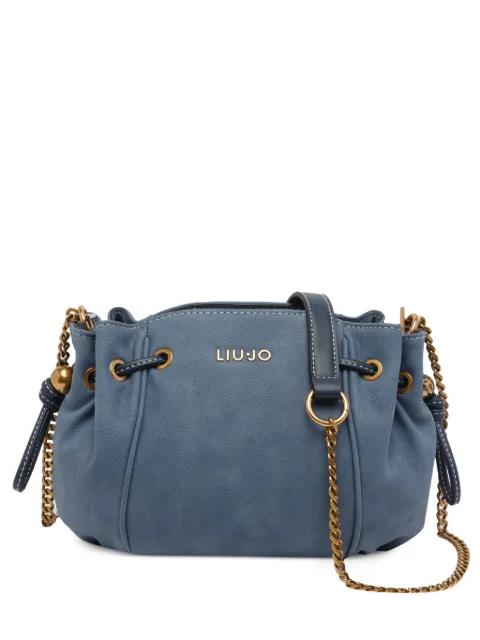 logo-plaque shoulder bag by LIU JO
