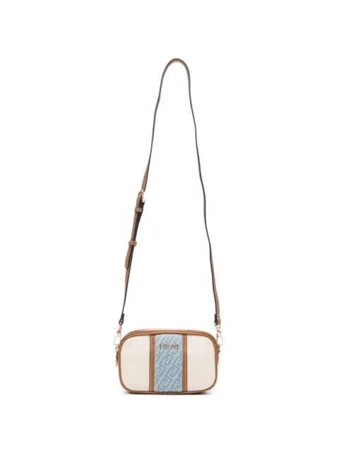 logo-plaque shoulder bag by LIU JO