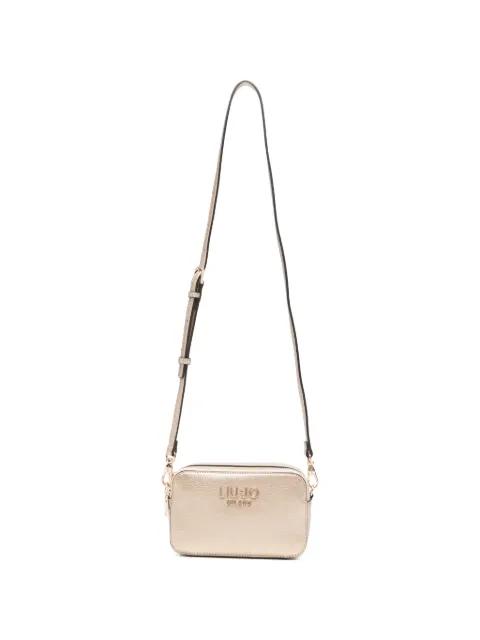 logo-plaque shoulder bag by LIU JO