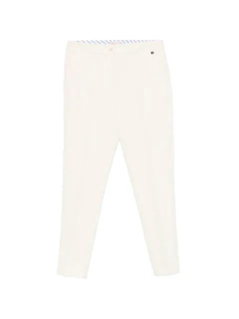 logo-plaque trousers by LIU JO