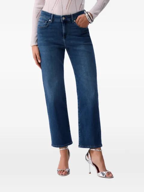 logo straight-leg jeans by LIU JO