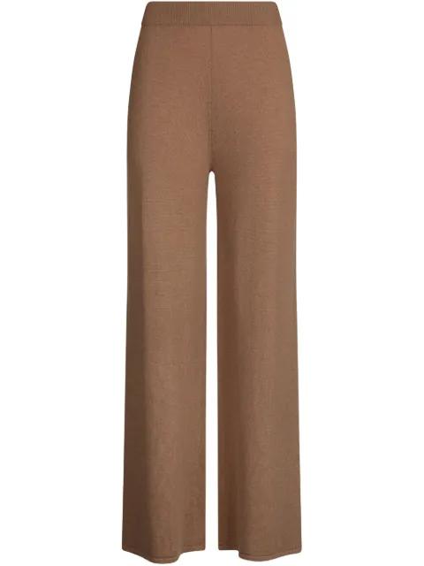 long knitted trousers by LIU JO