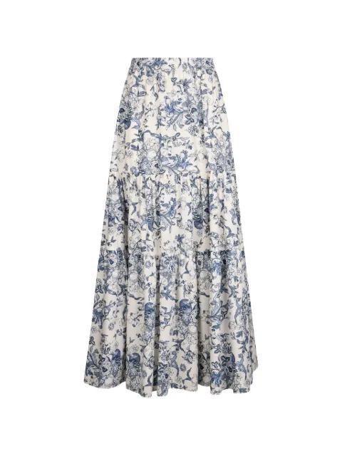 long printed maxi skirt by LIU JO