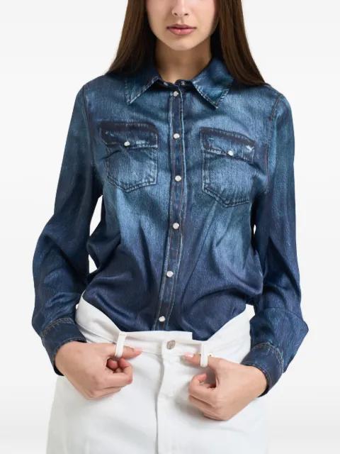 long-sleeve pocket shirt by LIU JO