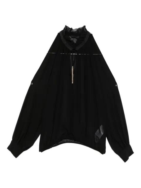 long sleeves tassel blouse by LIU JO
