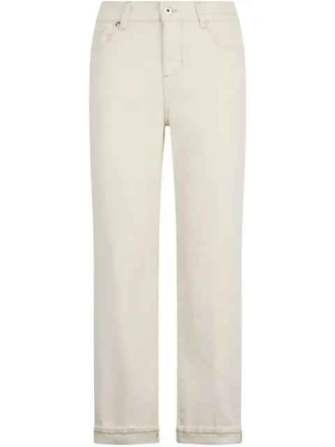 low-rise boyfriend jeans by LIU JO