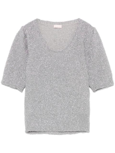 lurex T-shirt by LIU JO
