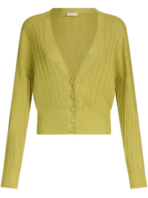 lurex cardigan by LIU JO