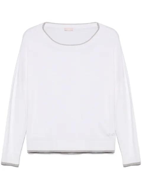 lurex-detail top by LIU JO