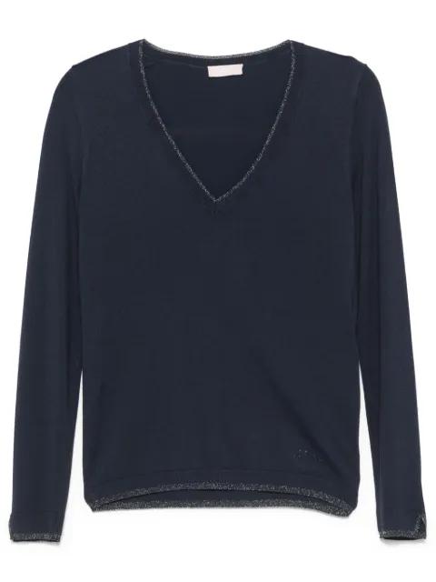 lurex-detail top by LIU JO
