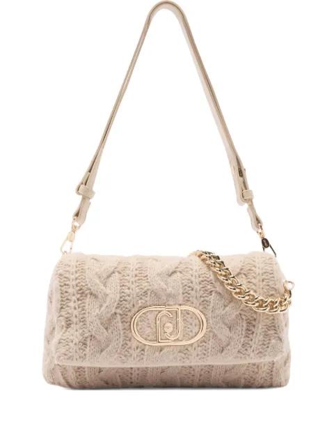 medium LaPuffy cable-knit cross body bag by LIU JO