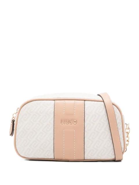 medium crossbody bag with monogram logo by LIU JO