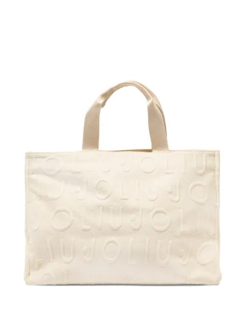 medium knit tote bag by LIU JO