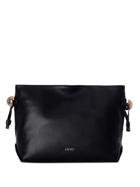 medium logo-detail shoulder bag by LIU JO