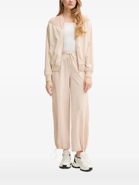 mesh-panel bomber jacket by LIU JO
