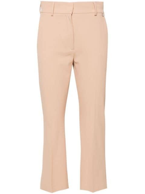 mid-rise cropped trousers by LIU JO