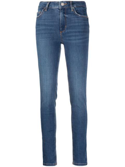 mid-rise skinny jeans by LIU JO