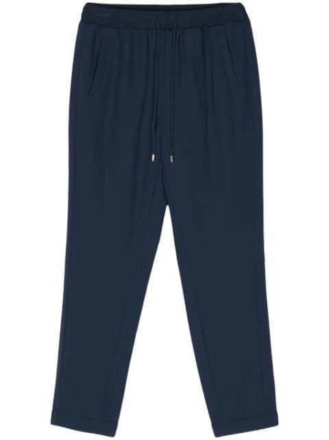 mid-rise tapered trousers by LIU JO