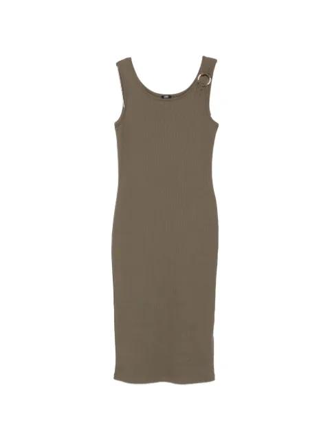 midi dress with bejewelled detail by LIU JO