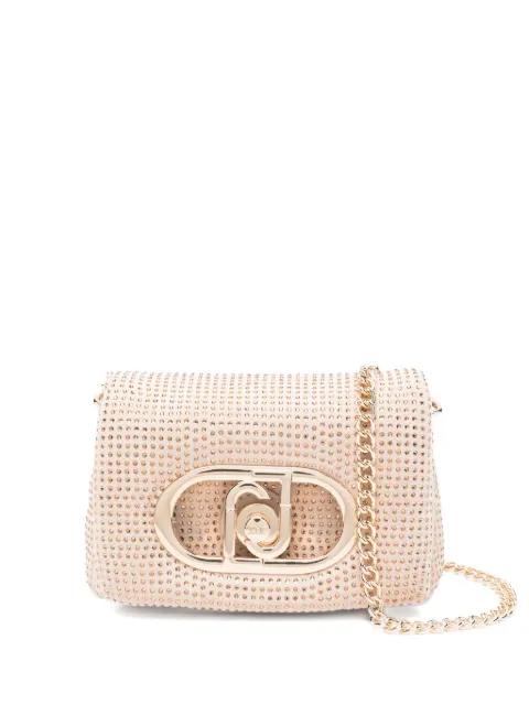 mini La Puffy crystal-embellished cross body bag by LIU JO