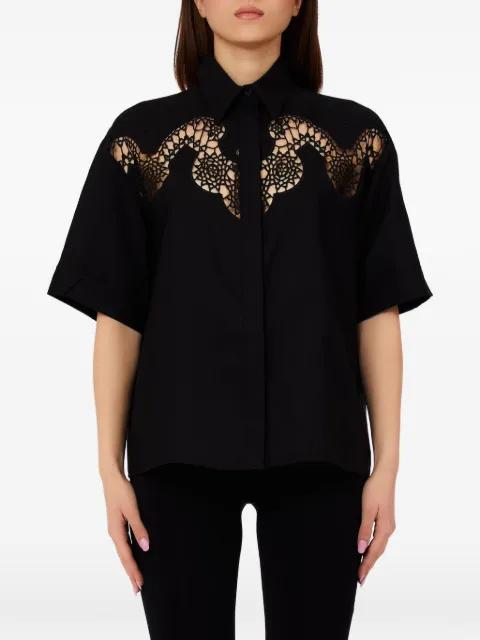 openwork embroidery shirt by LIU JO