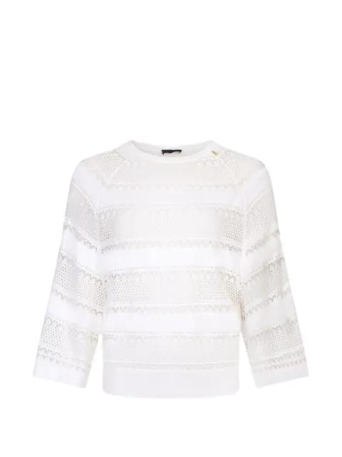 openwork jumper by LIU JO