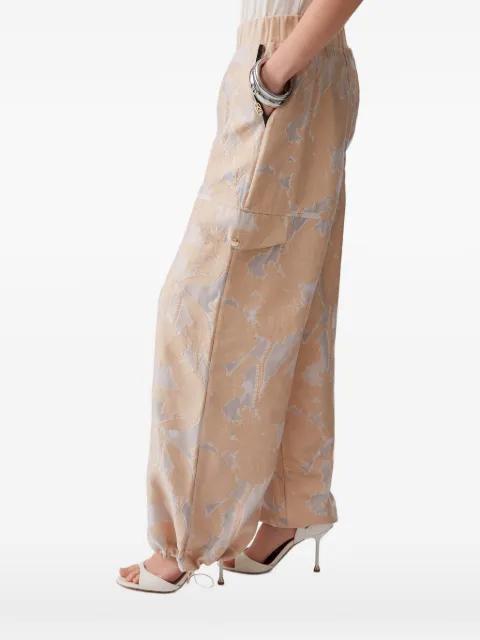 organza jacquard trousers by LIU JO