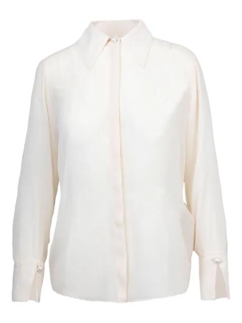 pearl-embellished shirt by LIU JO