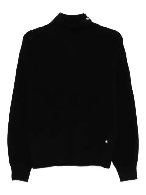 pearl-embellished sweater by LIU JO