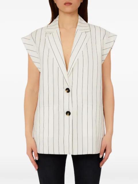 pinstriped waistcoat by LIU JO
