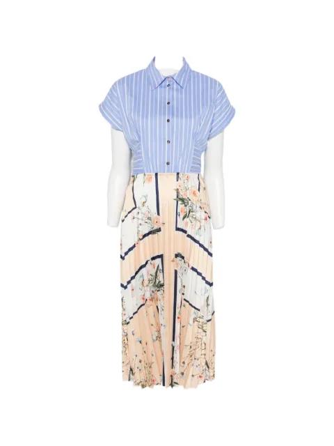 pleated midi dress by LIU JO