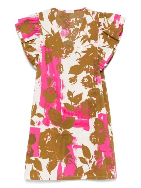 poplin mini dress by LIU JO