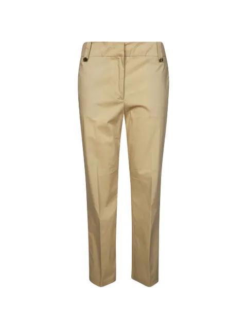 pressed-crease tailored trousers by LIU JO