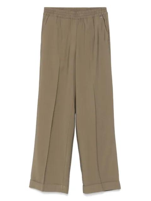 pressed-crease trousers by LIU JO