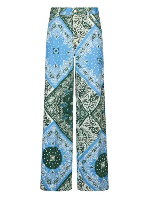 printed trousers by LIU JO