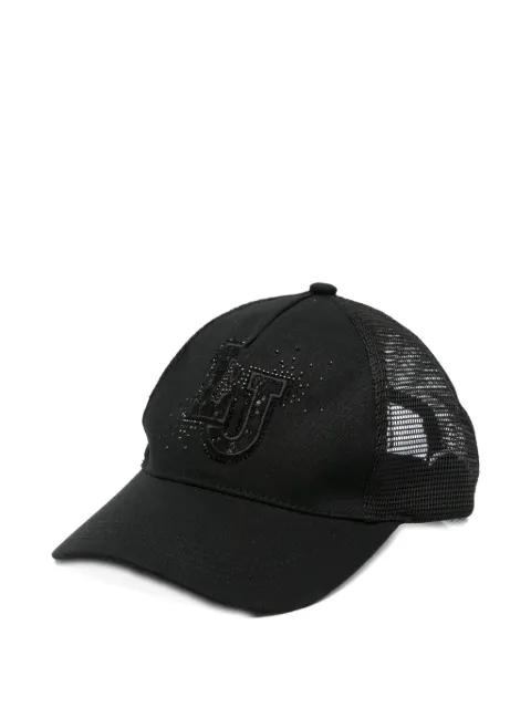 rhinestone-embellished mesh-panel baseball cap by LIU JO
