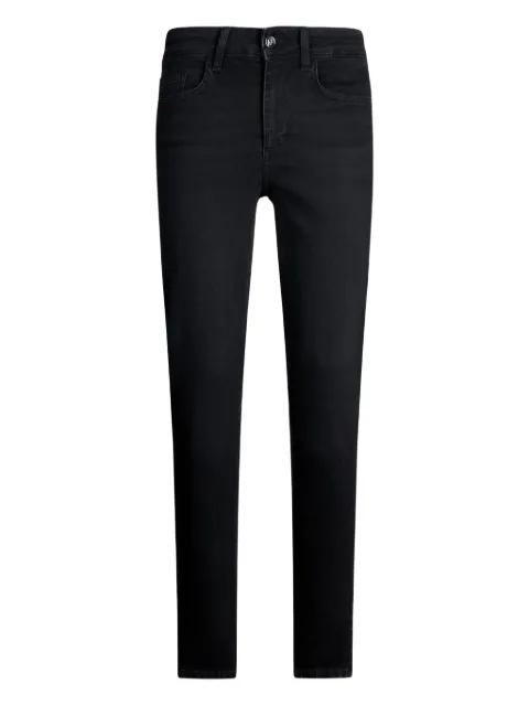 rhinestone-embellished skinny jeans by LIU JO