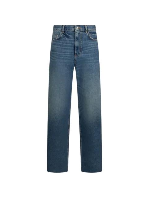 rhinestone-embellished straight-leg jeans by LIU JO