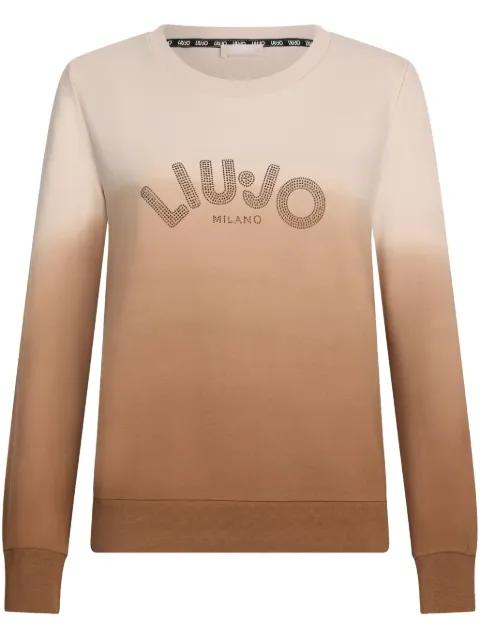 rhinestone-embellished sweatshirt by LIU JO