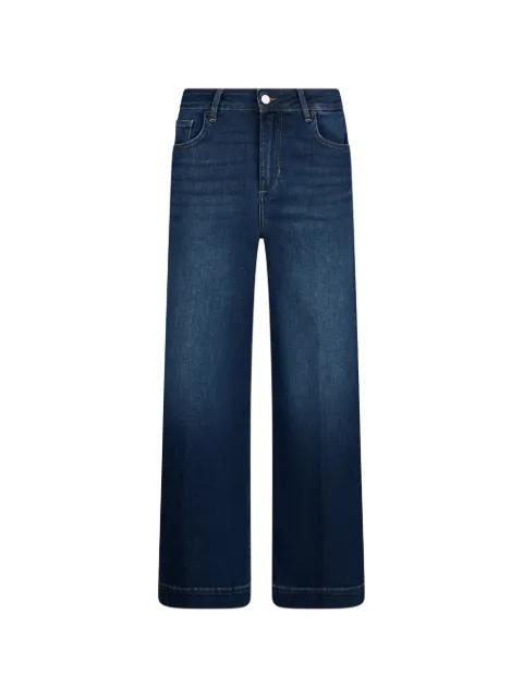 rhinestone-embellishment flared jeans by LIU JO