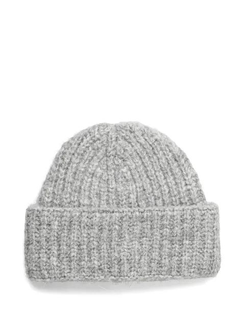 ribbed-knit beanie hat by LIU JO